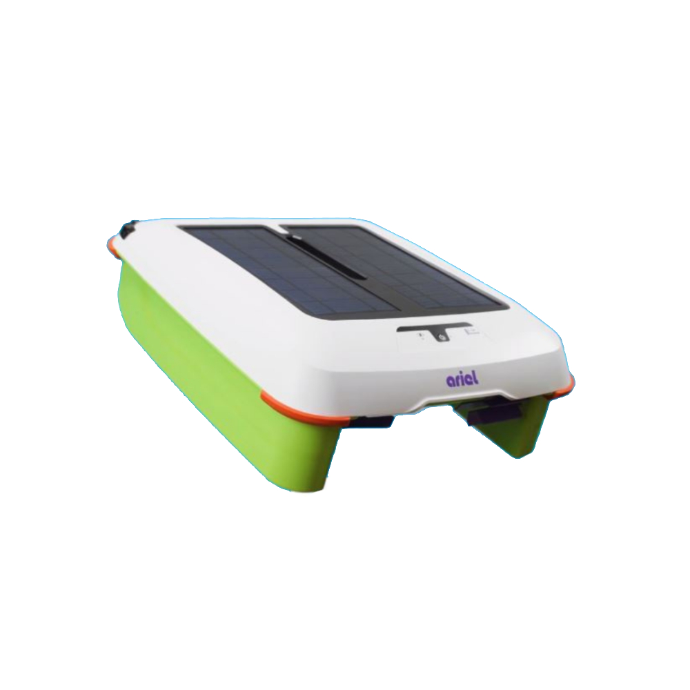 Умный робот для очистки бассейна. Pivot-Solar Breeze Ariel